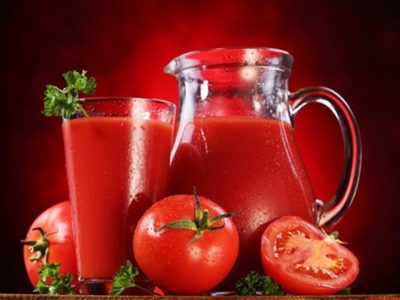 Когда пить томатный сок до еды или после?